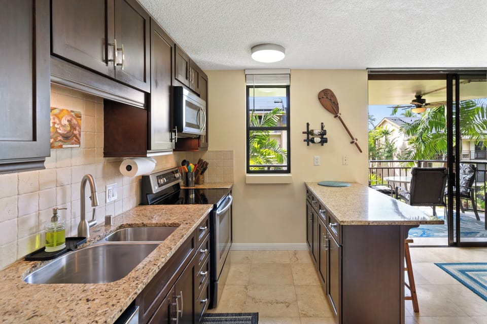 Another view of the kitchen
