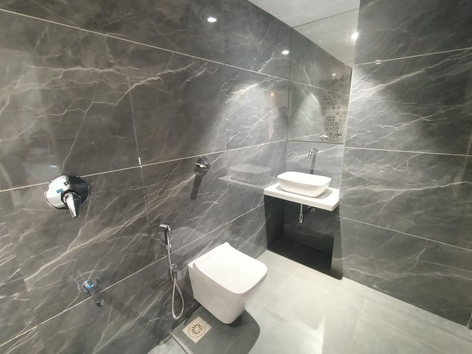 Premium Room | Bathroom | Towels, soap, shampoo, toilet paper