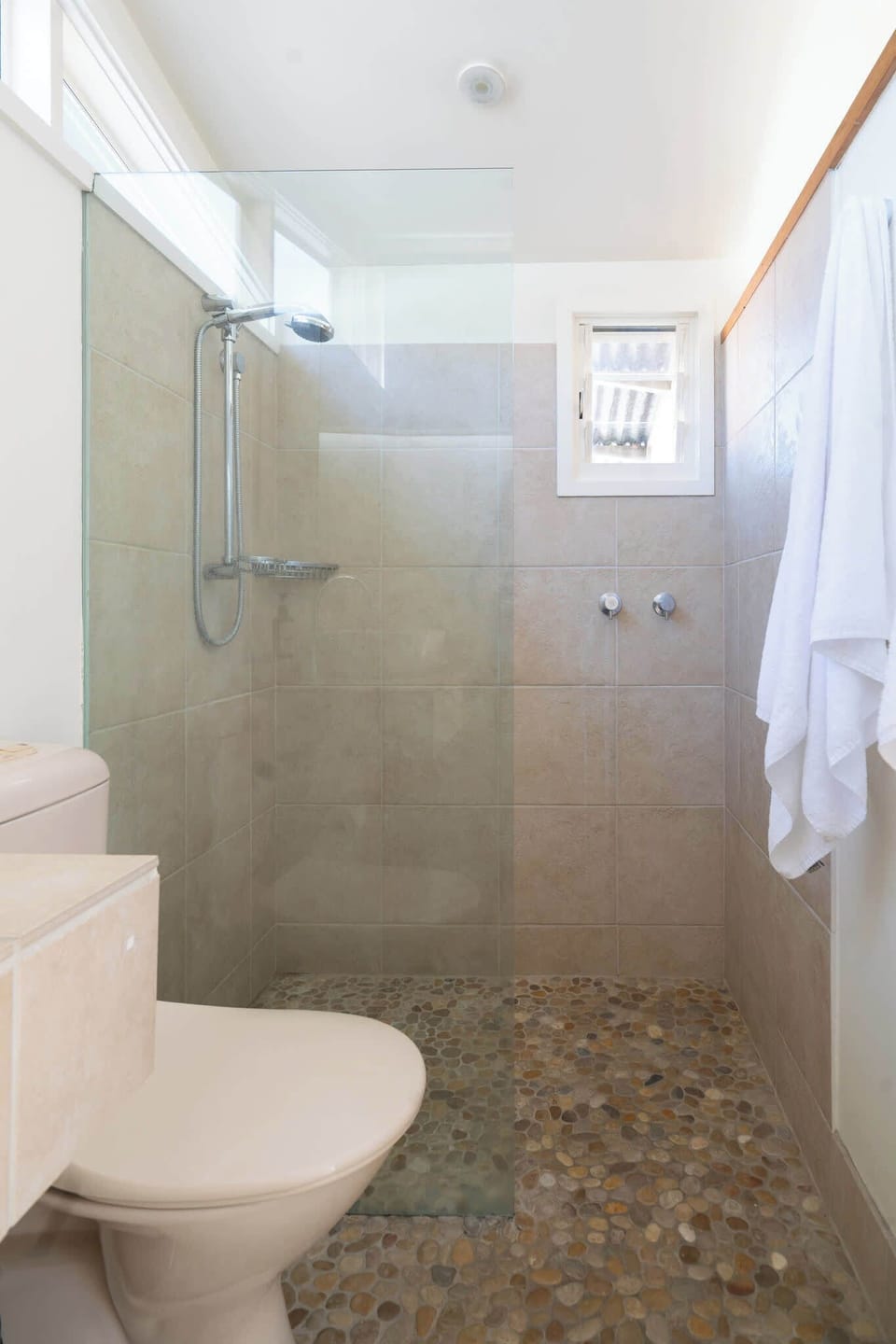 Open ensuite to the main bedroom with large shower 