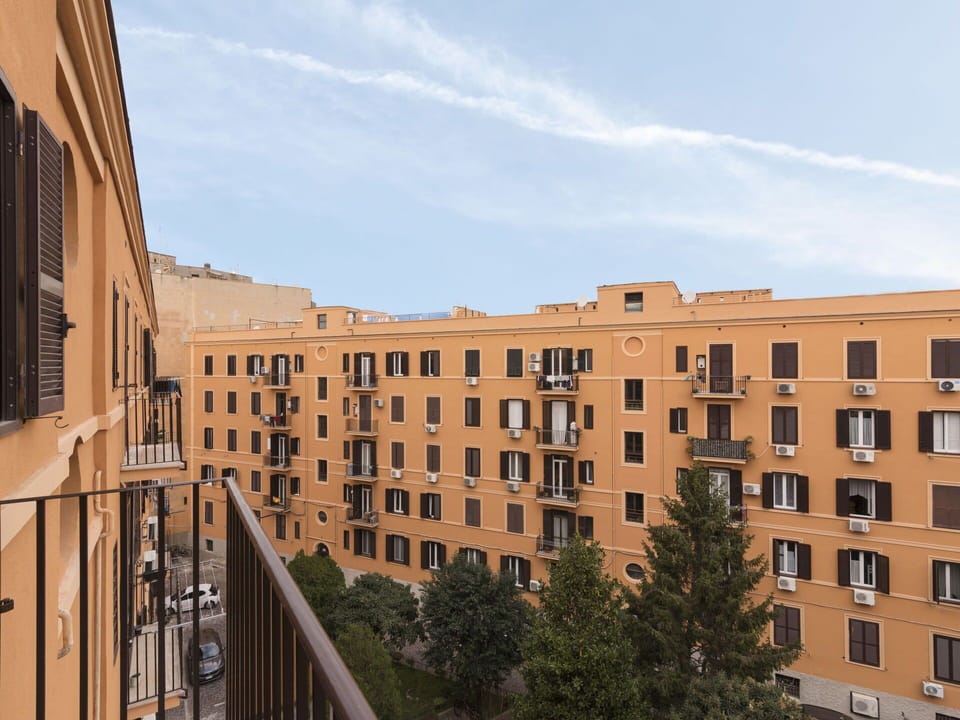 Daytime, Building, City, Urban Area, Apartment, Facade, Neighbourhood, Residential Area, Town, Metropolitan Area