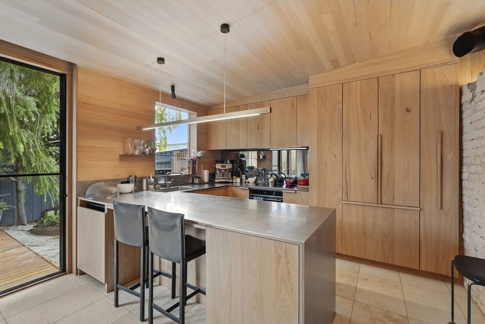 Scandi-Style Kitchen with Alfresco Flow