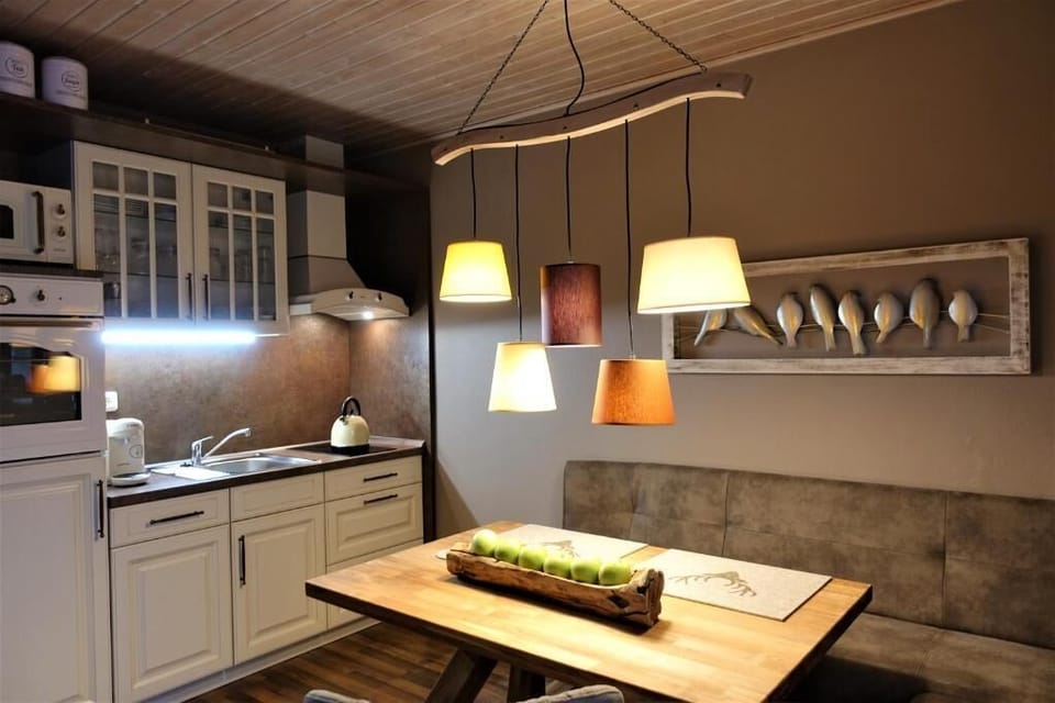 Suite, Pets Allowed, Mountain View | Private kitchen | Mini-fridge, oven, stovetop, dishwasher