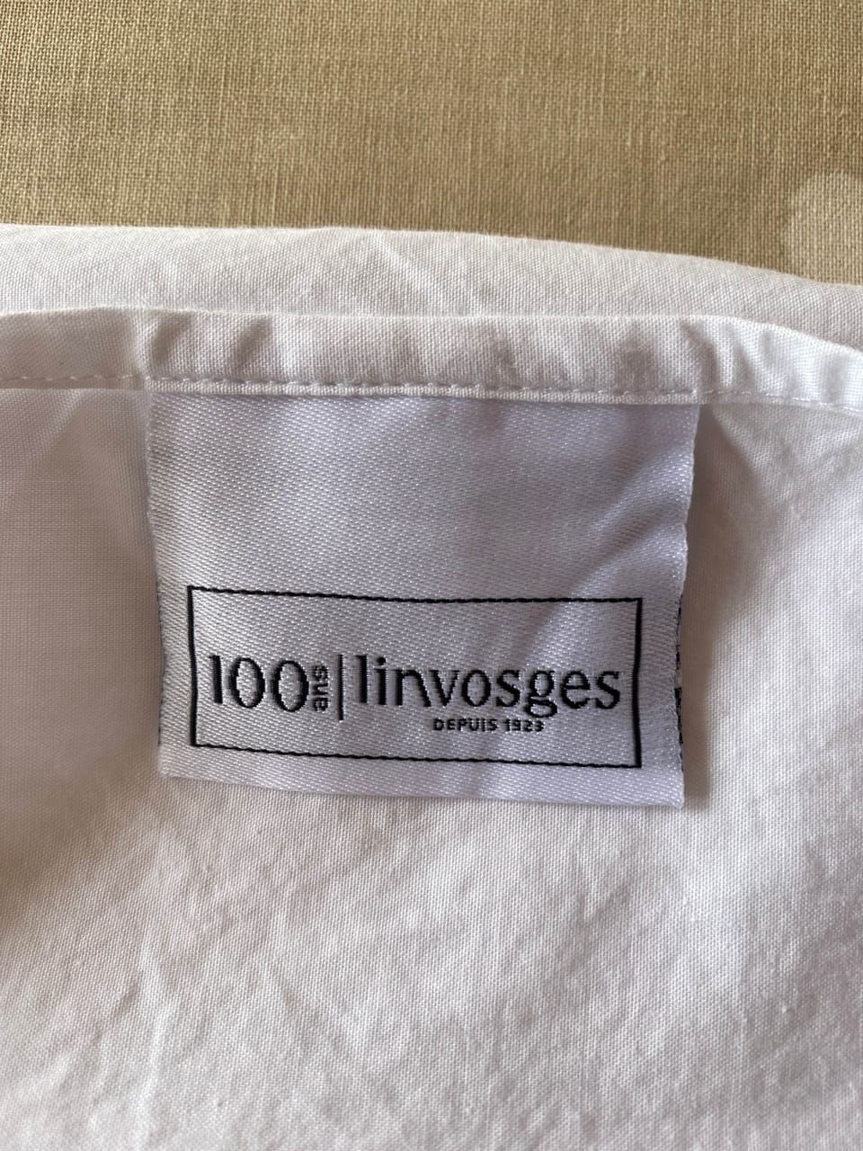 Linvosges bed linen, with professional hotel-quality standards