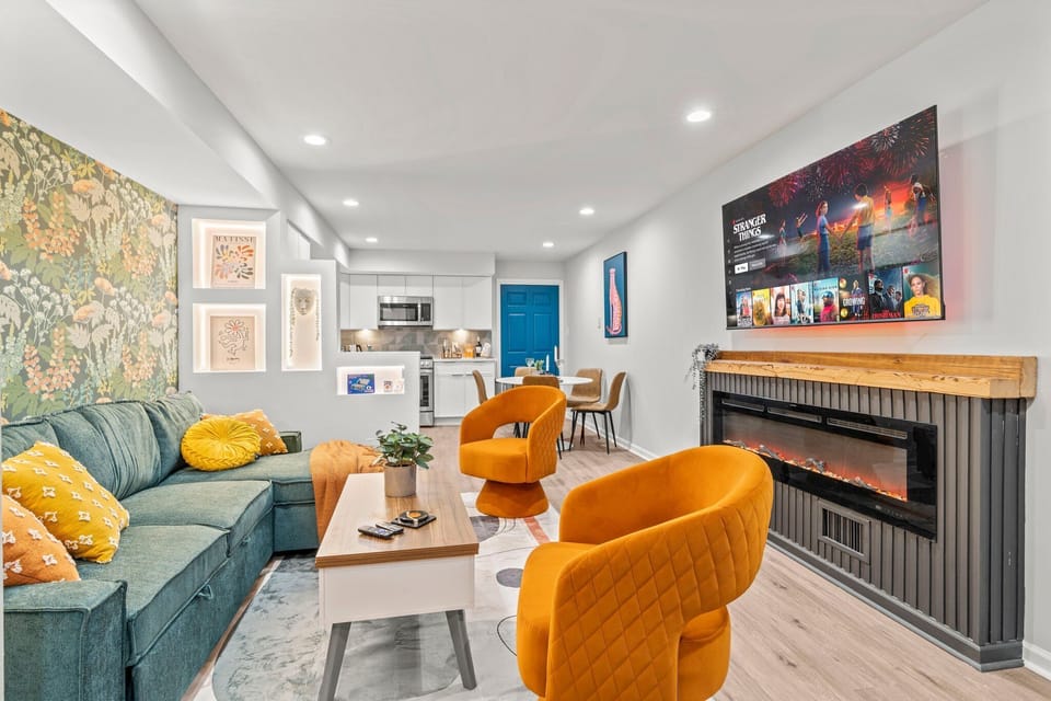 Standard Condo | Living area | 43-inch Smart TV with digital channels, Netflix, streaming services