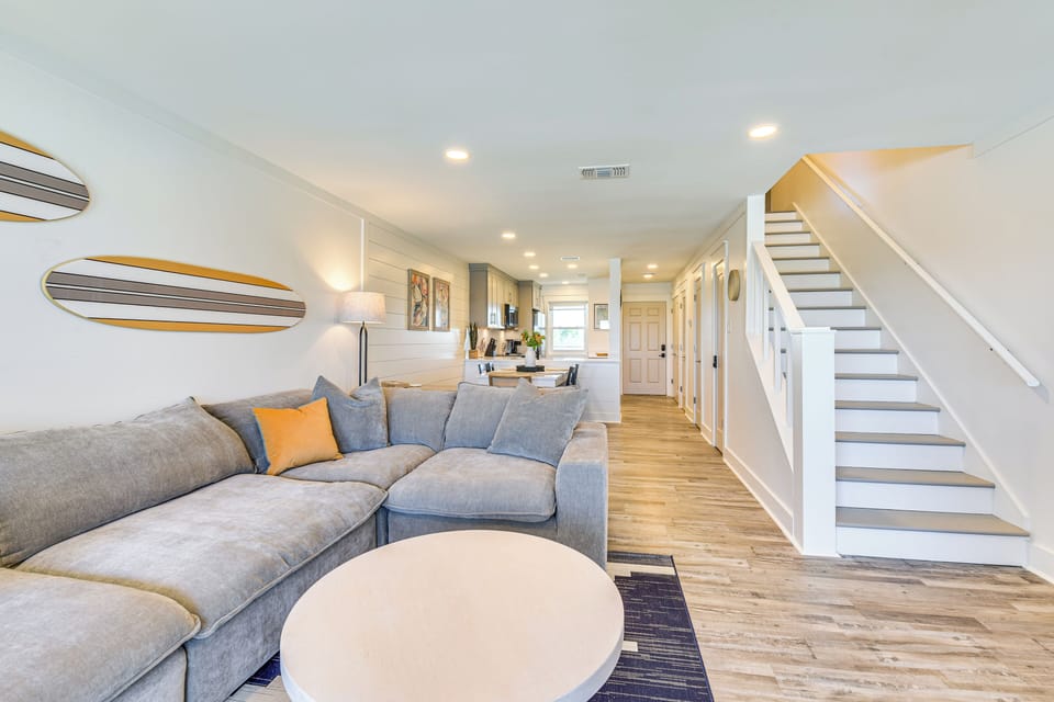 Living Room | 1st Floor | Central A/C & Heat | Free WiFi