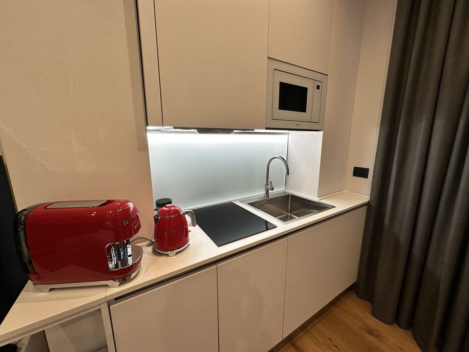 kitchenette equipped with every comfort and accessory