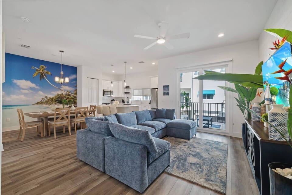 Living Room and Kitchen