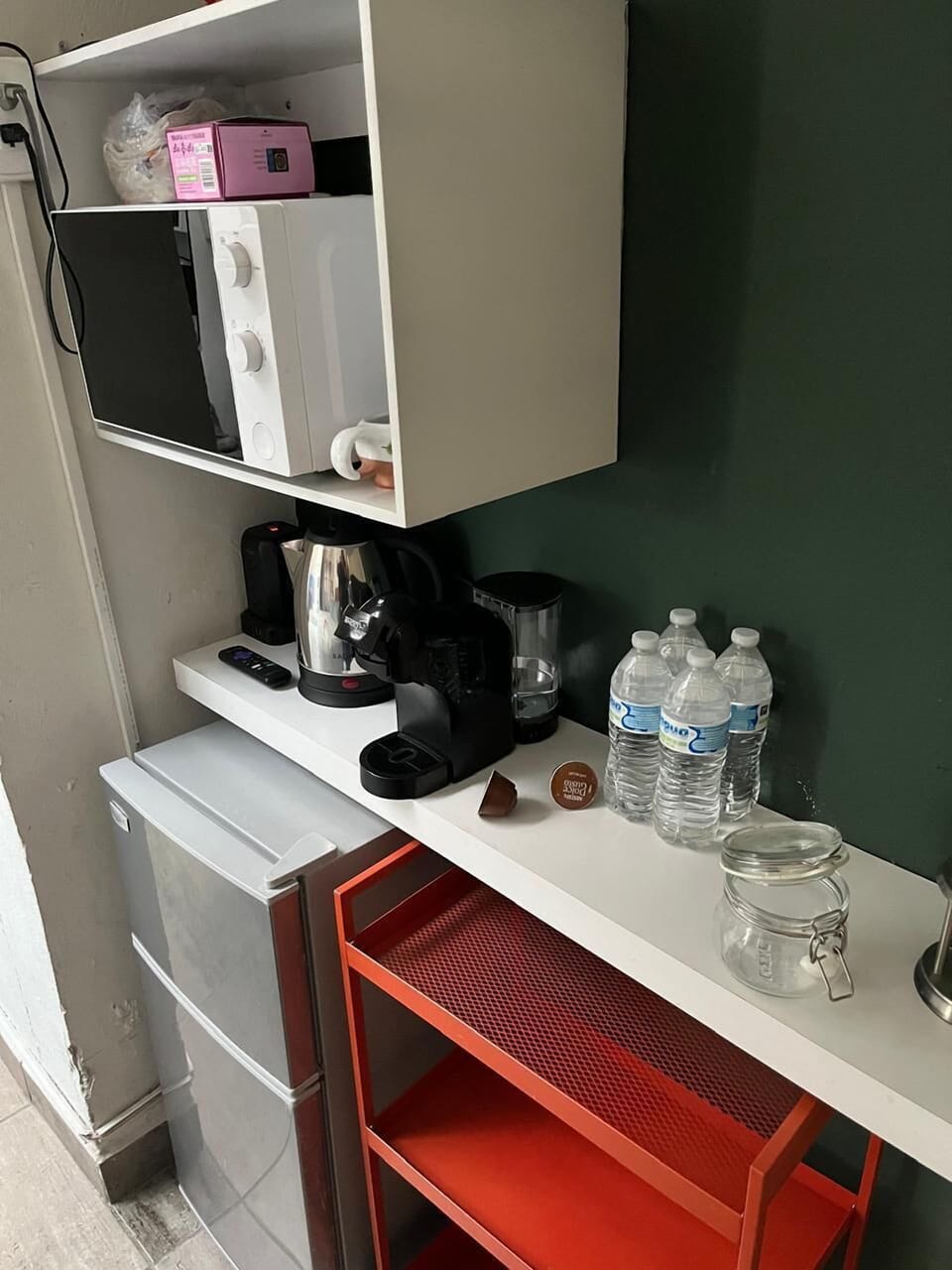 Blackout drapes, iron/ironing board, free WiFi