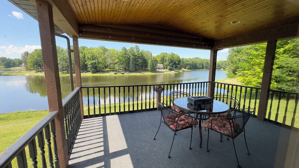 Patio with River view