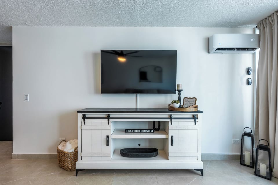 Living room with TV