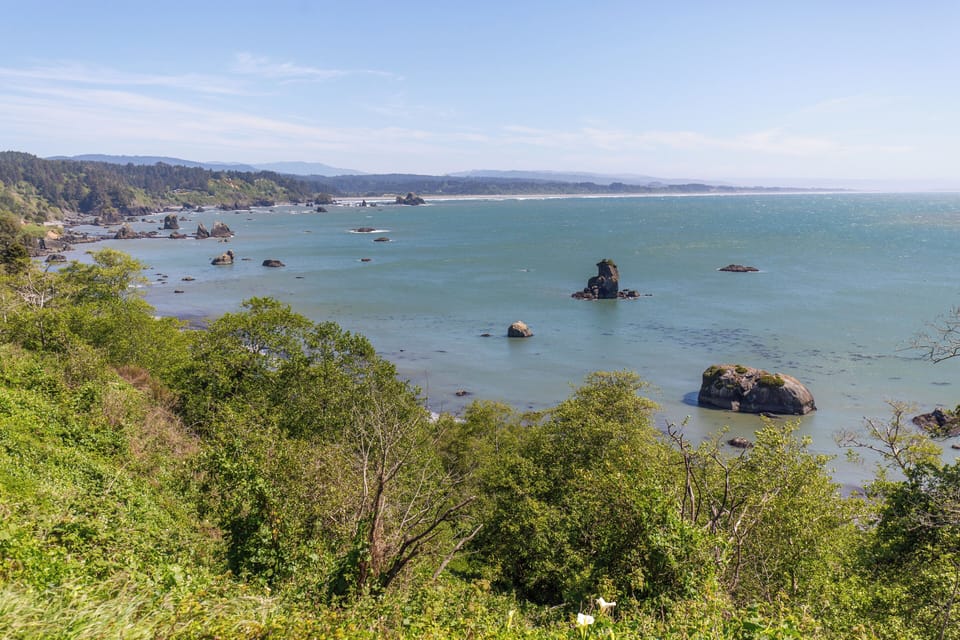 Views down to Cape Mendocino on a clear day!
