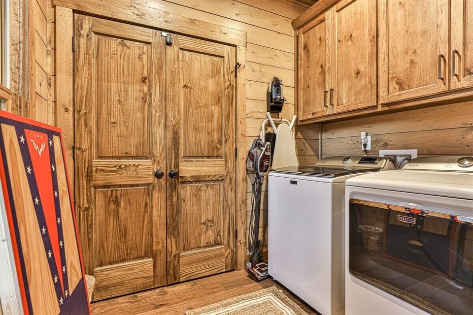 Laundry area