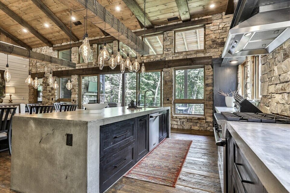 Concrete countertops