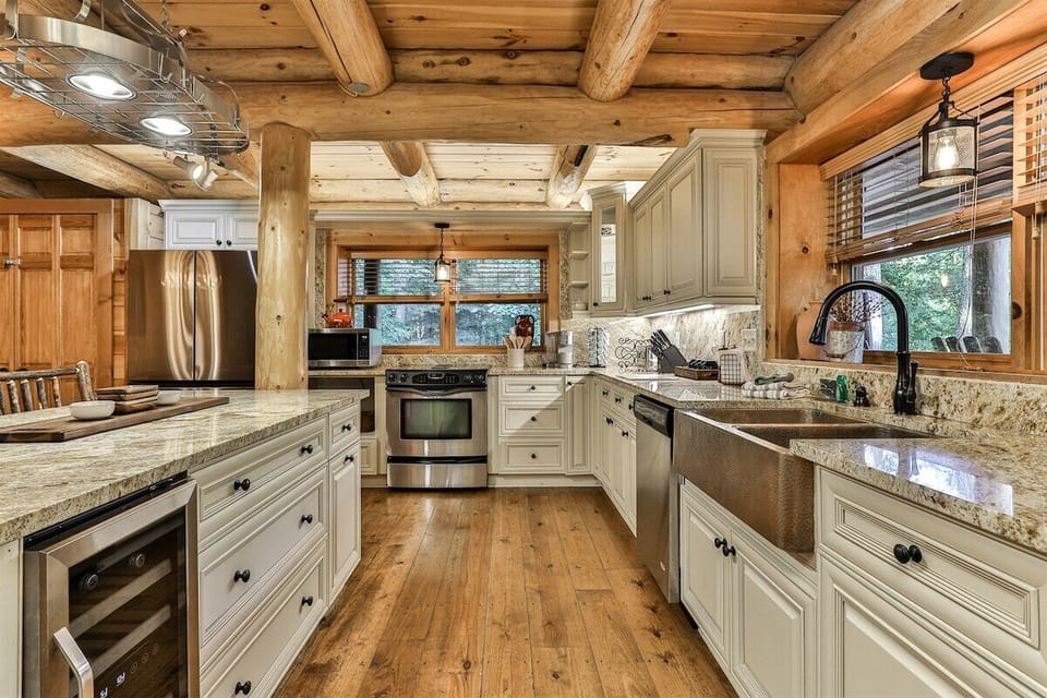 Spacious kitchen