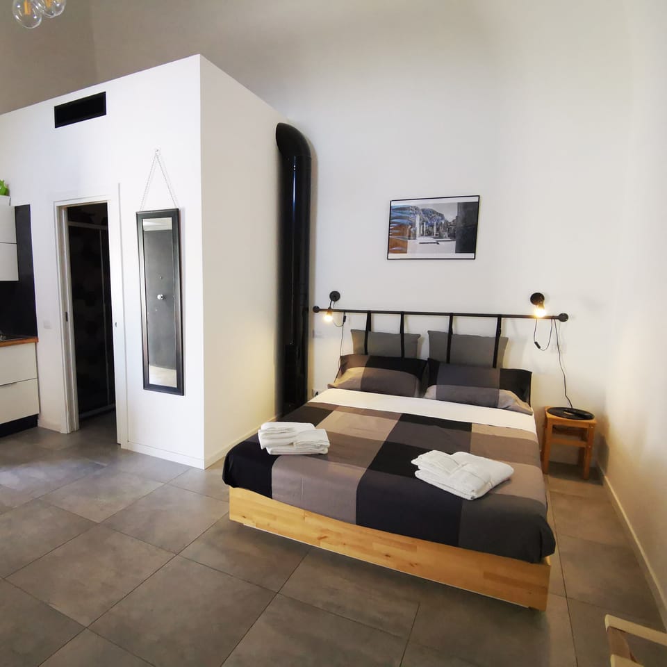 Studio, 1 Queen Bed with Sofa bed, Kitchenette | Iron/ironing board, free WiFi