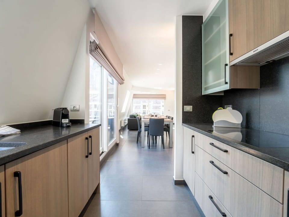 Interior Design, Flooring, Ceiling, Floor, Furniture, Apartment, Countertop, Home, Kitchen, Cabinetry