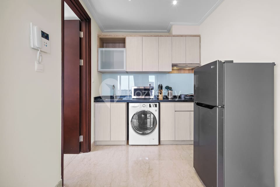 Apartment, 2 Bedrooms, City View | Private kitchen