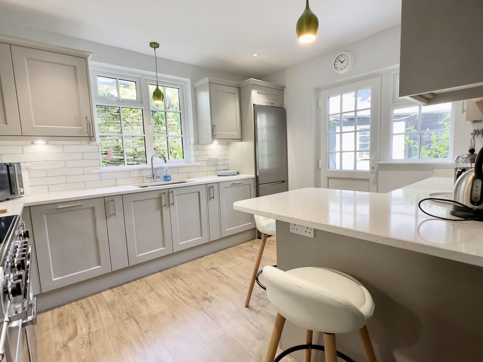 Kitchen Coswarth Cottage Holiday Cottage, Padstow, North Cornwall