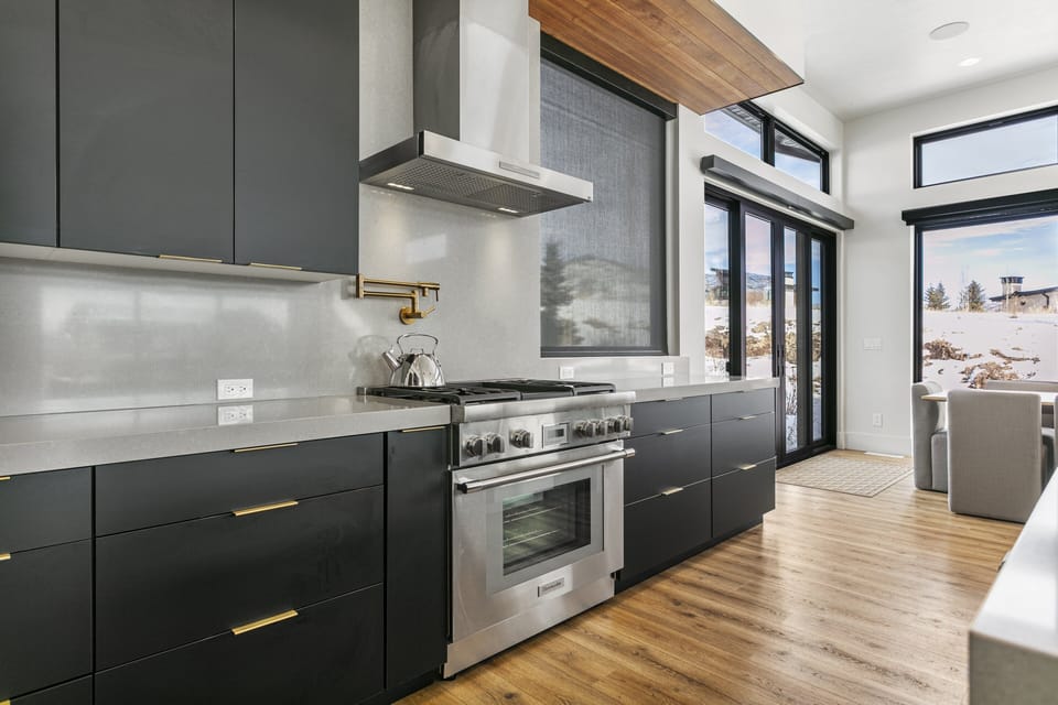 Indoors, Kitchen, Floor, Flooring, Cooktop