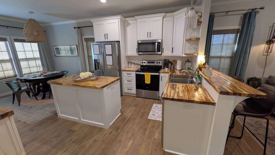 Kitchen and Dining room