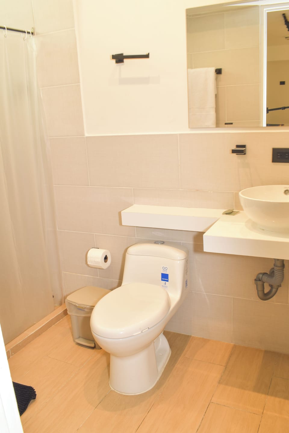 Premier Twin Room | Bathroom | Free toiletries, towels, soap, toilet paper