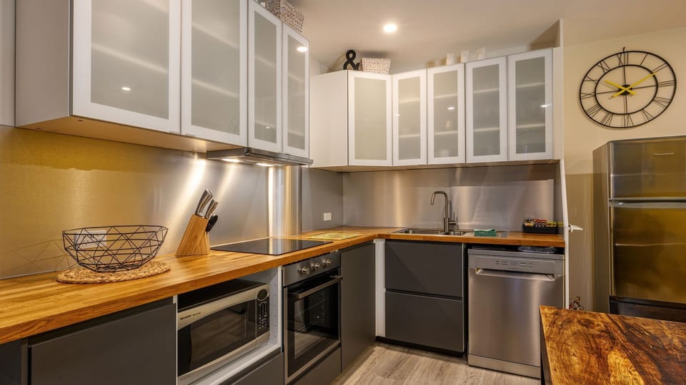 Kitchen, dining