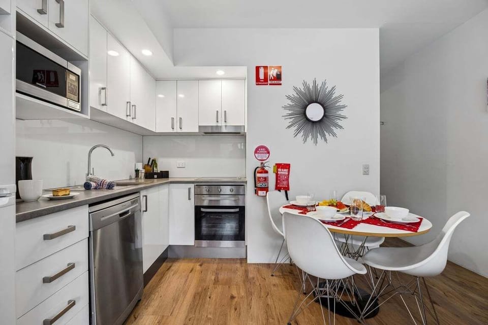 Kitchen, dining