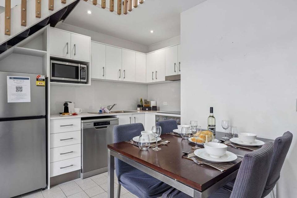 Kitchen, dining