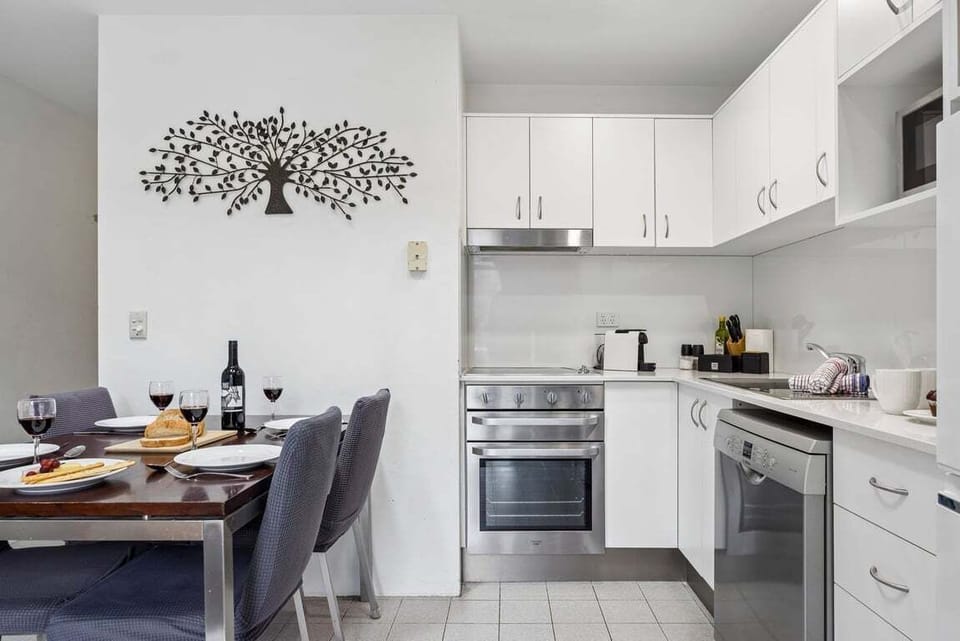 Kitchen, dining