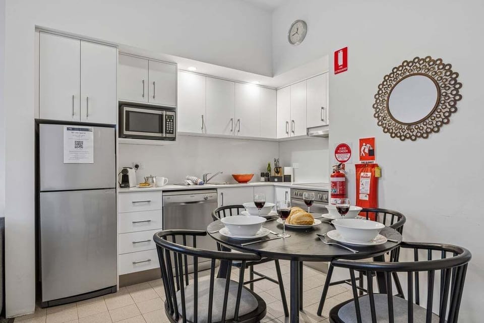 Kitchen, dining
