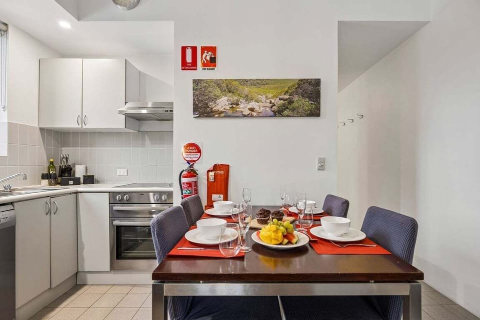 Kitchen, dining