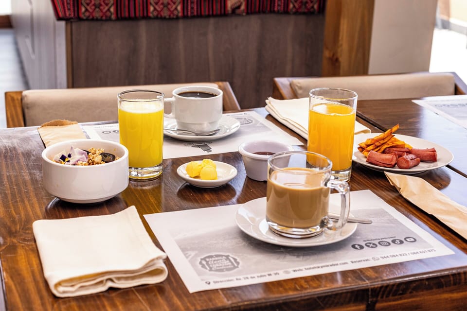 Free daily full breakfast