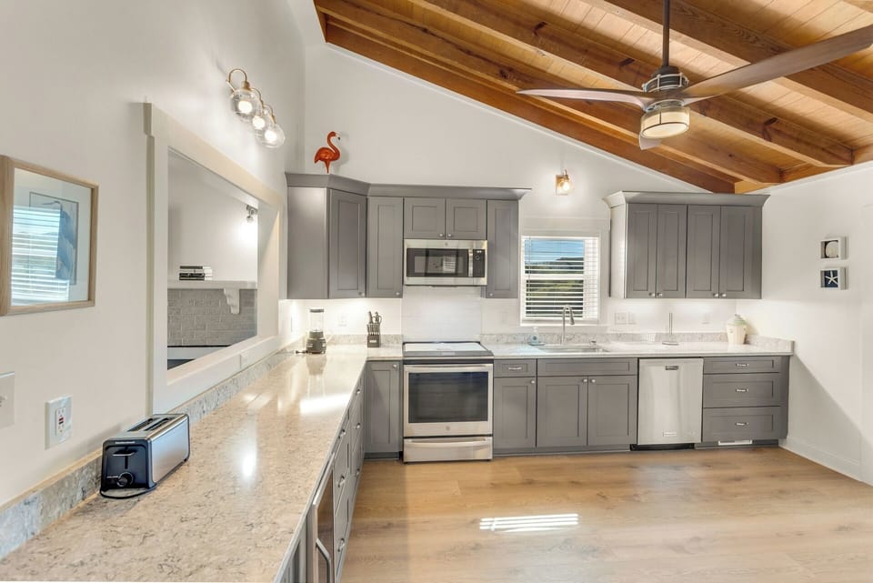 The modern Kitchen is perfect for whipping up a meal the whole family will love.