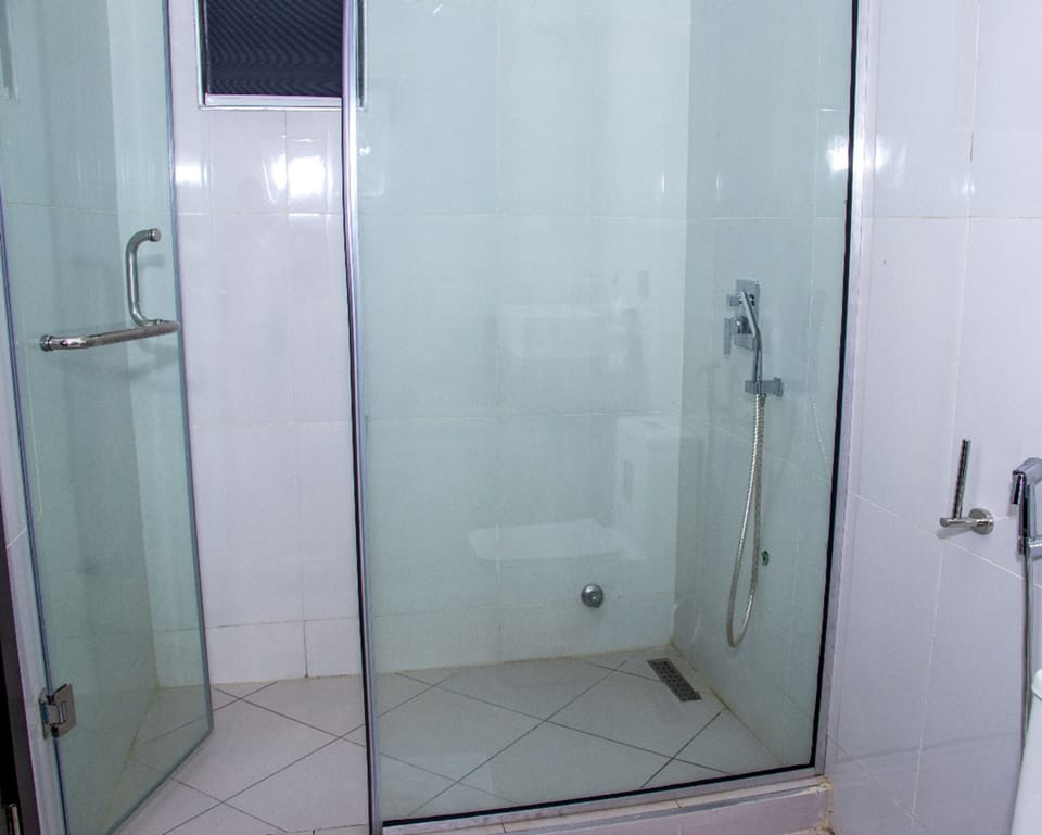 Towels, soap, toilet paper