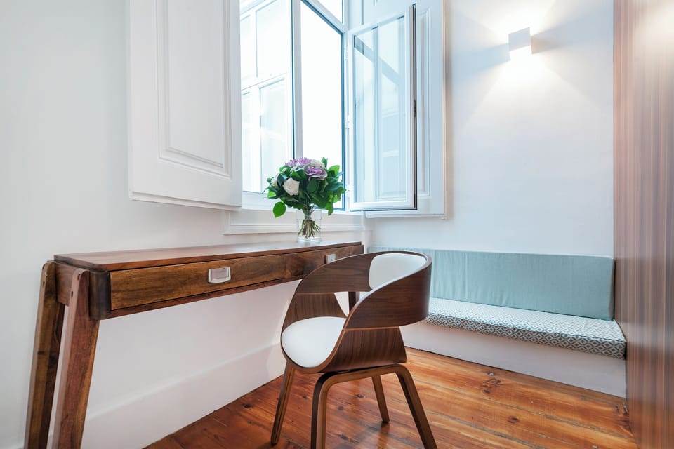 Double Room with Interior View | Blackout drapes, iron/ironing board, free WiFi