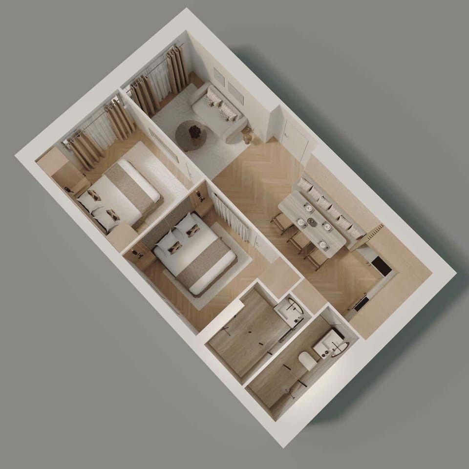 Plan de l'appartement