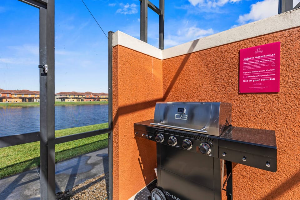 Outdoor BBQ grill
