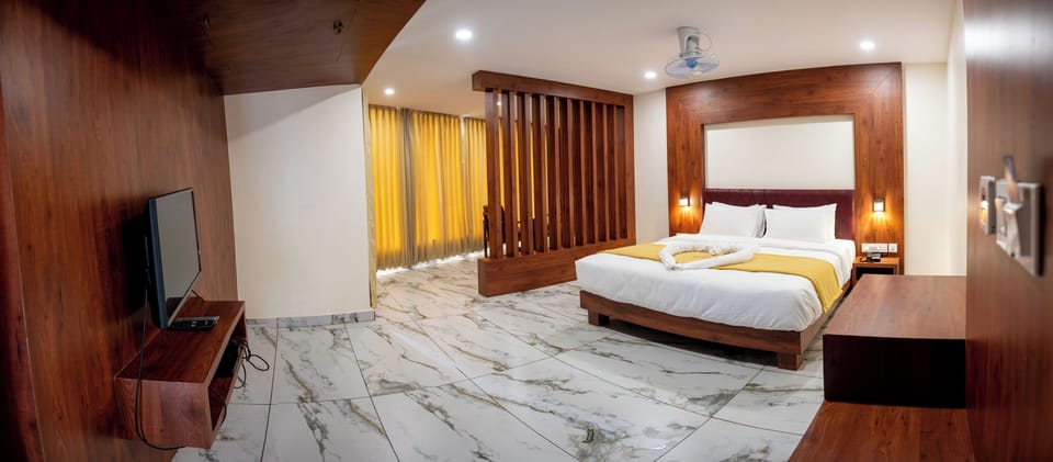 Suite, City View | Individually furnished, desk, laptop workspace, free WiFi