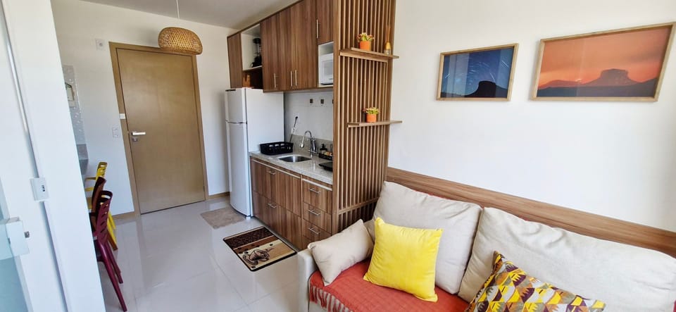 Comfort Apartment | Living area | 40-inch Smart TV with digital channels, Netflix, streaming services