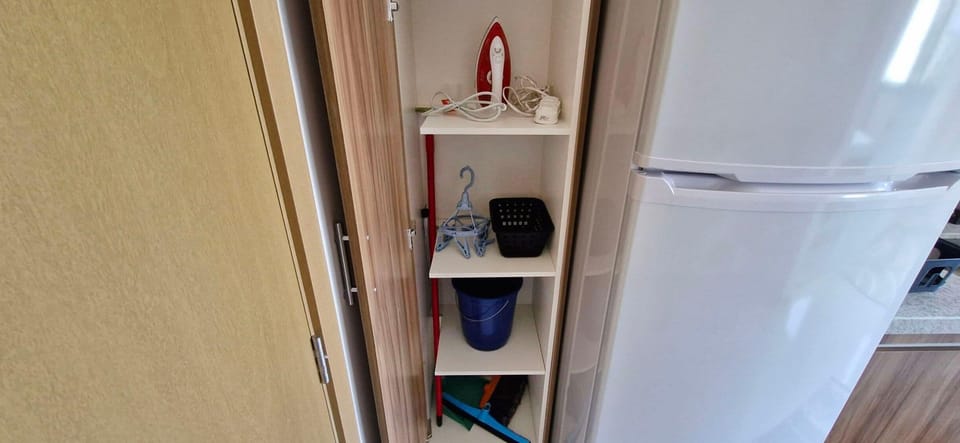 Comfort Apartment | Private kitchen | Fridge, microwave, coffee/tea maker, blender
