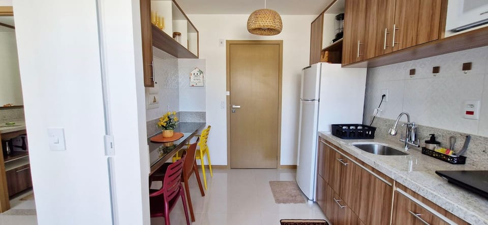 Comfort Apartment | Private kitchen | Fridge, microwave, coffee/tea maker, blender