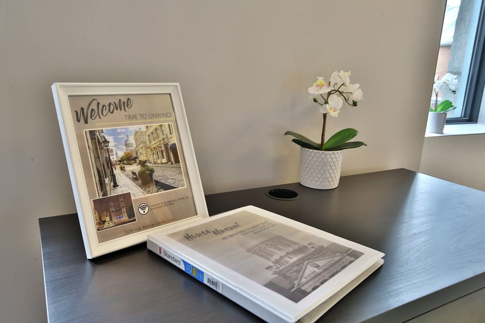 Welcome kit with suggestions during your stay
