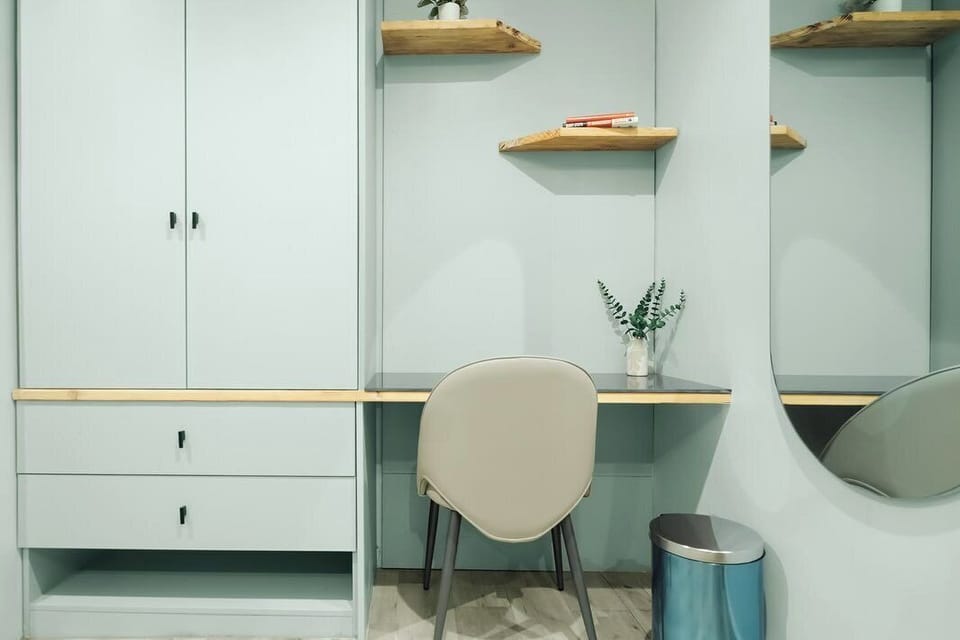 Family Apartment, Balcony, City View | 1 bedroom, in-room safe, desk, laptop workspace