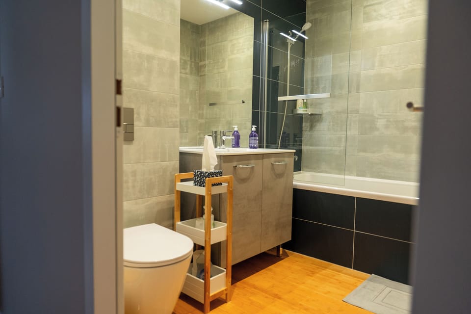 Family Double or Twin Room, Non Smoking, Pool View | Bathroom amenities | Hair dryer, towels, soap, shampoo