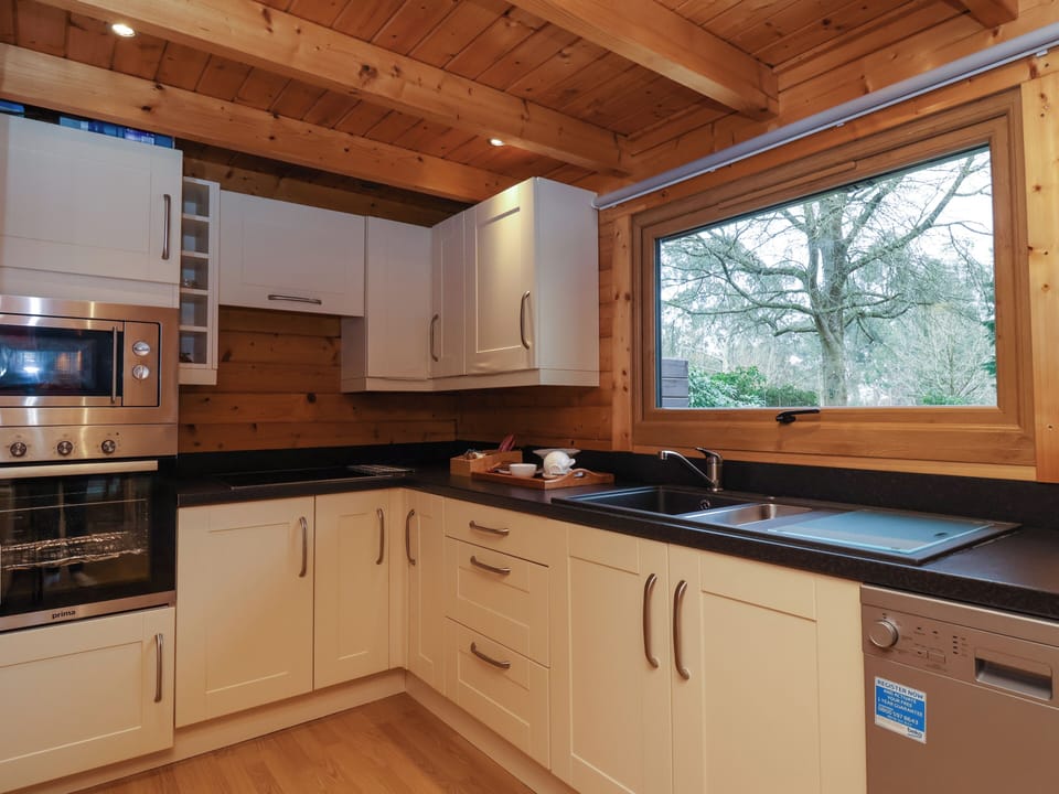 Fridge, microwave, dishwasher, toaster