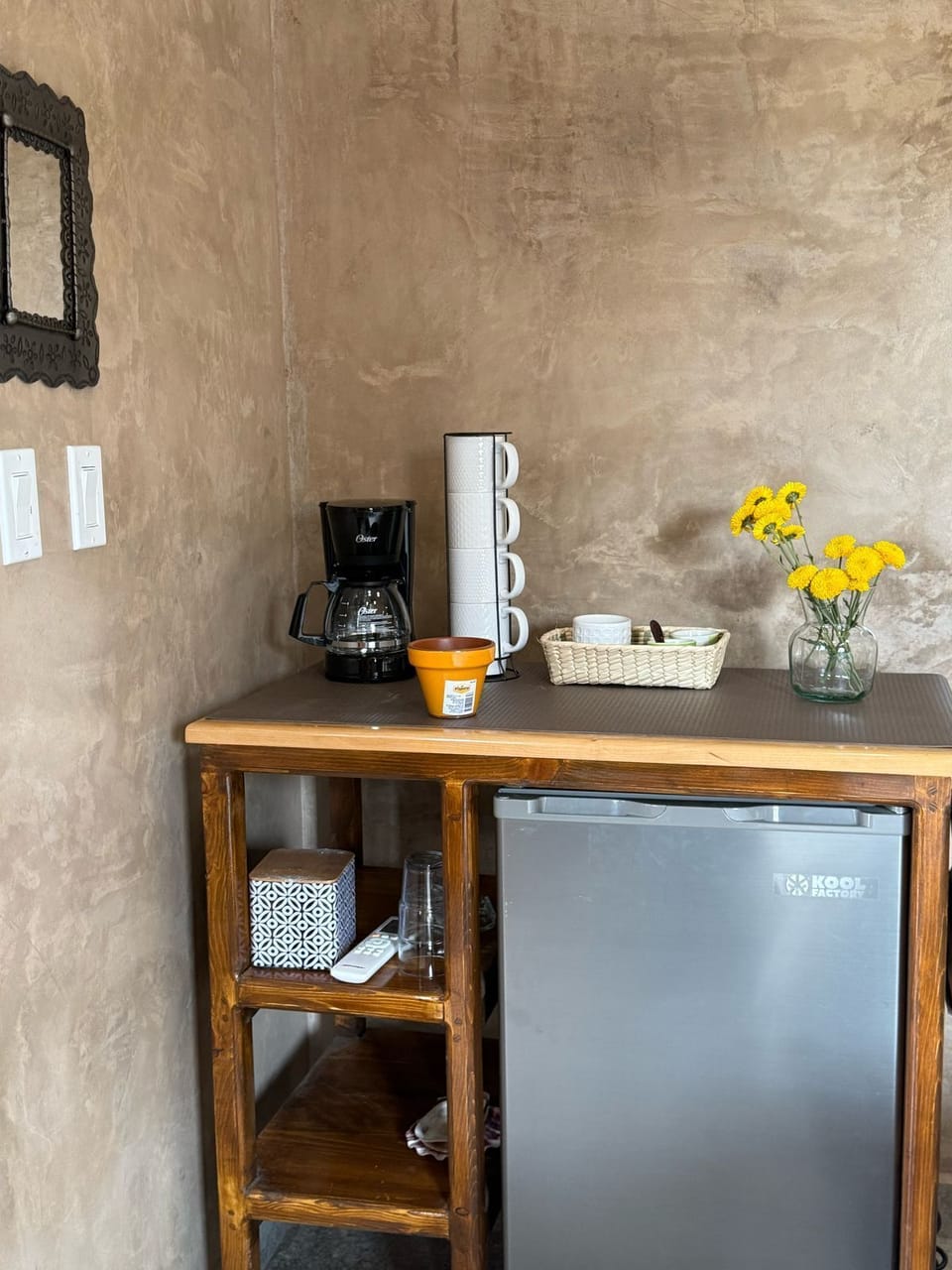 Coffee station Bedroom 1