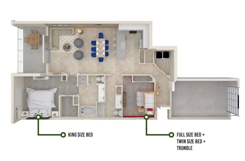 House | 2 bedrooms