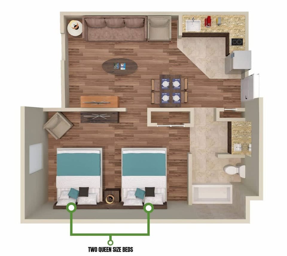 House | 1 bedroom