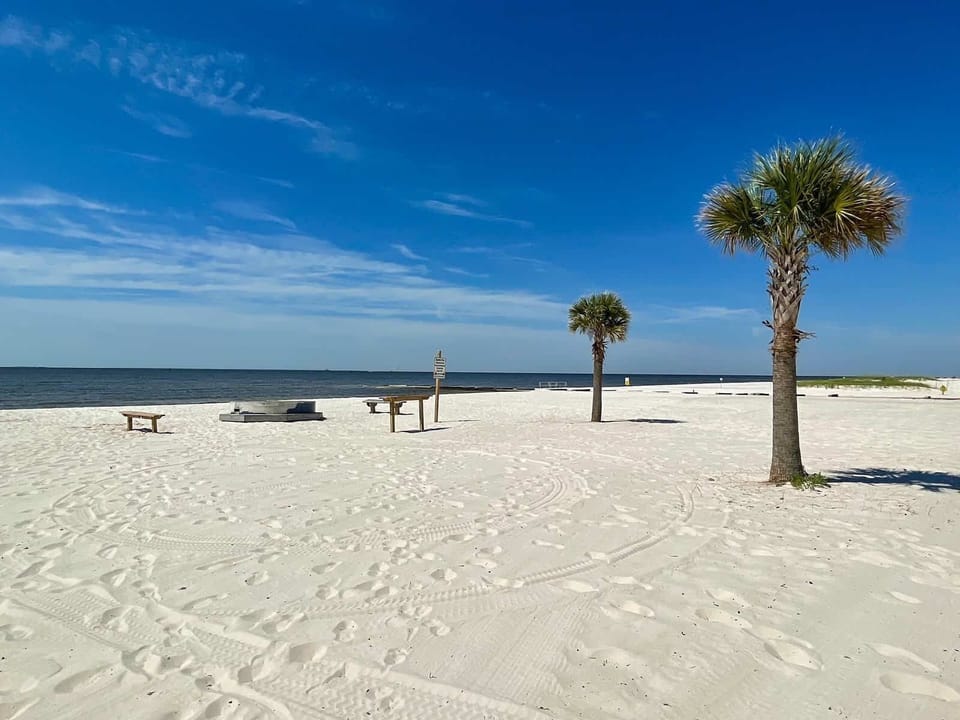 Gulfport beach, only minutes away!