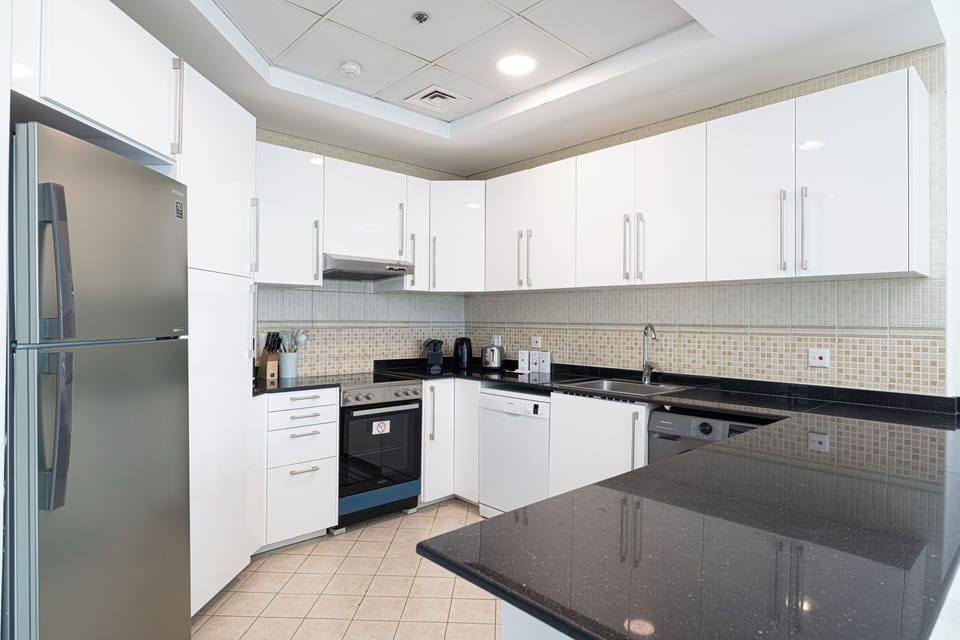 Kitchen with essentials
